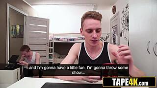 Hot Blonde Tutor Blackmailed by Student Monster Cock