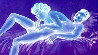 Vintage Erotic Art Featuring Hairy Retro Scenes