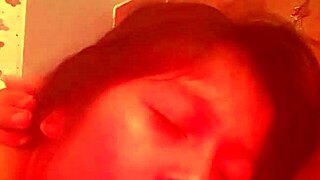 estelita blows thick cock close up then gulps every drop homemade