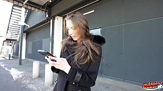 german scout emma scarlett skinny saggy tits takes anal fisting and rough fuck at casting