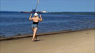 Big Mature Blonds Show Off Asses And Tits In Tight Jeans Shorts