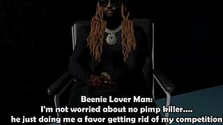 Watch her pussy pop on that monster cock game-style!