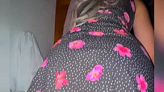 Petite Mexican teen bounces huge ass on massive boyfriend cock