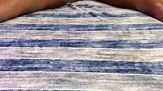 i melted this thick chocolate queen with a massage and ass spread