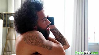 hot busty masseuse lacey jayne and james angel make house call for nuru massage fuck outdoors in truck.