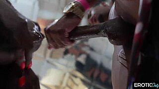 bbc, rip my clothes and fuck this black milf's throat and dripping pussy merciless