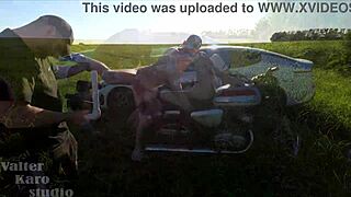 hey pearl bend over for biker big cock assfucking deepthroat rough outdoor gaping