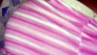 Petite Wet Pussy Takes Donfelix9's Big Cock In Panties!!