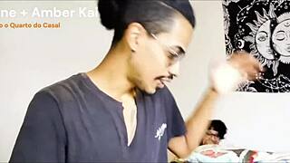 PAWG BRASILEIRA CAINDO DA CAMA FUDENDO BIG COCK PETITE LATINA RIDE!