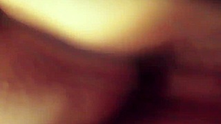 raw homemade session with my horny latina bitch in lingerie begging for rough sex