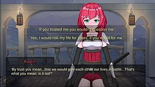 slave lord realms of bondage gameplay part 12 cute justice sleep scene