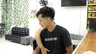 Servant fucks submissive curvy boss McKencie for salary raise ass worship!