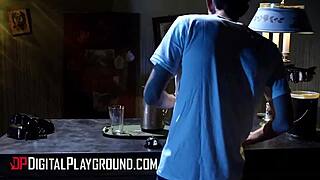 katrina jade gets ripped clothes fucked hard in haunted hotel creampie