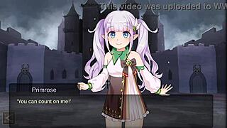 slave lord realms of bondage gameplay part 12 cute justice sleep scene