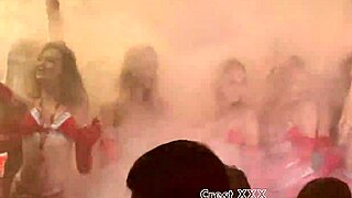 Rip these pornstar thongs in wild striptease dance?