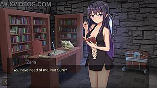 slave lord realms of bondage gameplay part 12 cute justice sleep scene