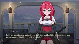 slave lord realms of bondage gameplay part 12 cute justice sleep scene