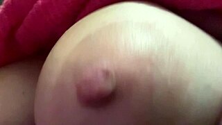 big horny italian milf artemisia love bounces juicy tits nipples close-up slow motion