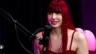 Alie chats with tifany swingers on sheer red casting compilations