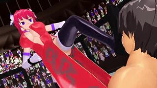 boko877's hottest compilation of femdom footjobs handjobs and titfucks from wrestling clips