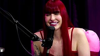 Alie chats with tifany swingers on sheer red casting compilations