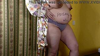 Wife's Before-And-After Glow From Secret Cuckold Creampie Deep Inside Pussy