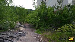 damn this horny russian slut cheats on bf with stranger public fuck 😈🔥