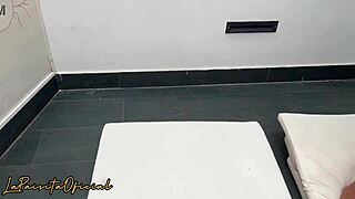 Gym Lesbians Always End Up Kissing Licking in Lockers with Allison Miller