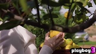 Hayli Sanders Poses in Skirt Revealing Perfect Big Ass and Body