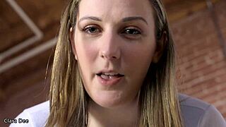 your tiny dick vs clara dee's massive strap-on pegging pov sph