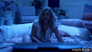 Skye and Blake Lick Pussies and Scissor Curvy Tits