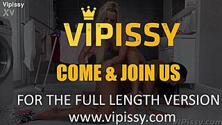 Blonde vs brunette in bathroom piss fuck squirting