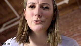 your tiny dick vs clara dee's massive strap-on pegging pov sph