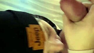 Milf's Huge Boobs Heave in Anal Play Blowjob Christmas Eve