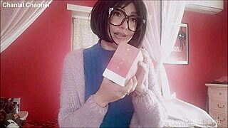 chantal explores her new sex toy leading to an intense squirting experience at home