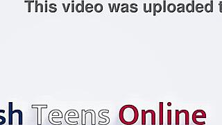 naughty british college girl sneaks in to suck stepdads cock