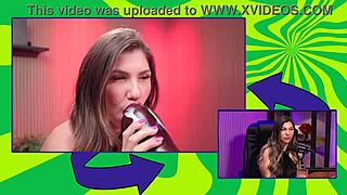 I'm Busty Latina Hottie Craving Shaved Pussy Anal With Huge Dildo Desperately