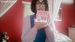chantal explores her new sex toy leading to an intense squirting experience at home