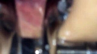 ever wonder how a shemale speculum stretches my ass for wild toy anal fucking?