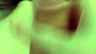 guy chills naked stroking his monster cock