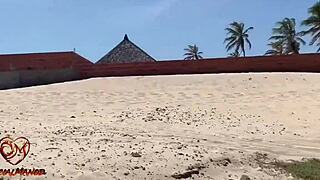 😏 risky beach sex in fortaleza with this sexy brazilian emo teen 🔥 whoa