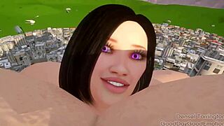 resident evil giantess with huge belly and monster ass inflated tall