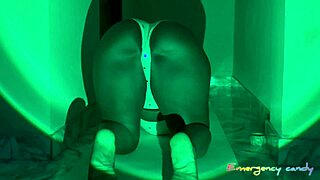 Pov Curvy Ebony Neighbor's Oiled Ass Workout Squirt Explosion on Yoga Mat