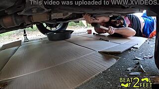 perverted tampa doctor sniffs raven rogue's oiled feet socks while sucking toes in clinic