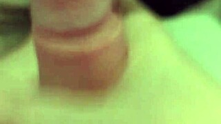 guy chills naked stroking his monster cock