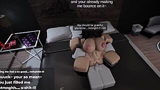 Roblox gamer babe loses control ass fucked claimed hard