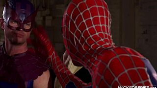 Rikki Six stars in Avengers XXX 2 parody with deepthroat cowgirl action