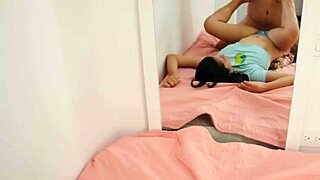 grabbin my ebony wife ass worship while black dude dominates her tits