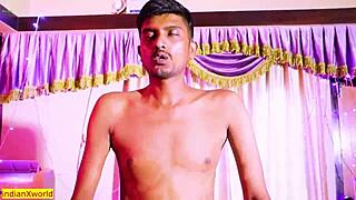 Wow, Dharu's Indian boobs explode in party sex!