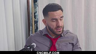 Two big tits sluts suck and ride peter's cock in changing room cncmilf